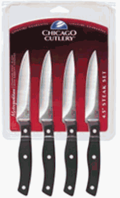 Chicago Cutlery Classic Chef 4-Piece Steak Knife Set