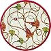 Kitchen & Housewares : Caspari Tassels 2 Paper Dinner Plate Package, Ivory