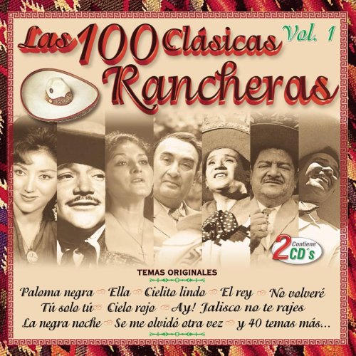 CD-Charts  Music : Las 100 Clasicas Rancheras, Vol. 1