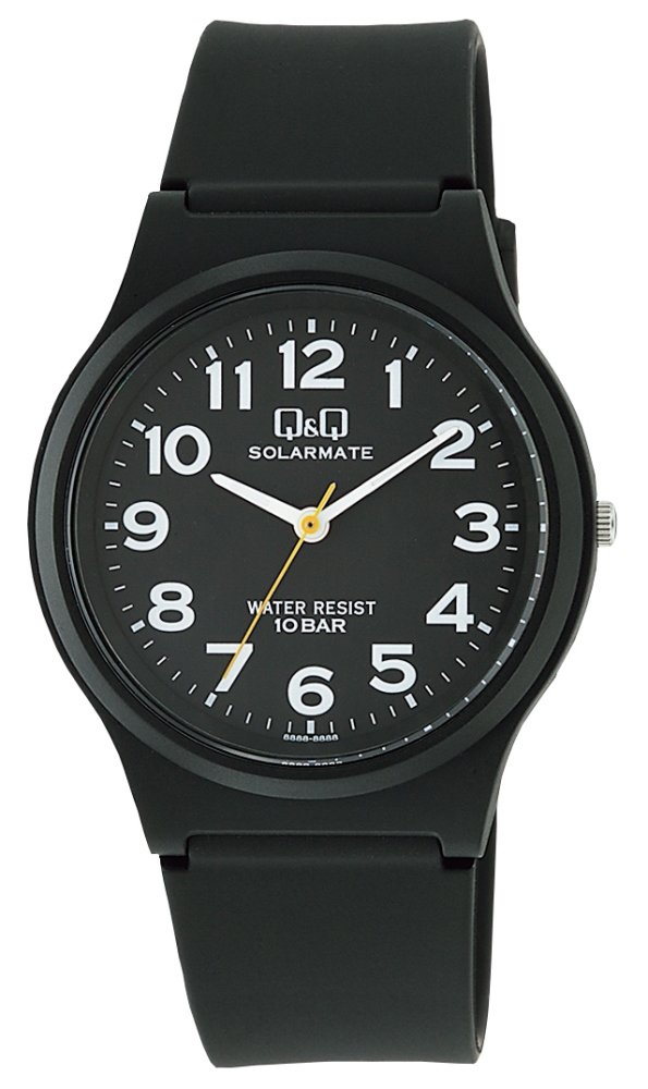 Q 【Amazon.co.jp限定】 ソーラー手表 10気圧