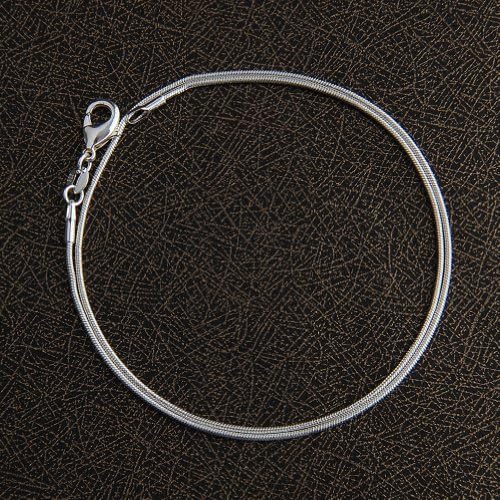 URgreat 1mm 10pcs Charm Sexy Lady Silver Plated Snake Chain Necklace Pendant Gift 24inch