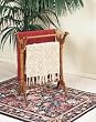 Powell Nostalgic Oak Blanket Rack