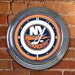 New York Islanders Team 14" Neon Clock NHL Hockey Fan Shop Sports Team Merchandise
