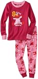 Hatley Girls 2-6X Polo Pink Elmo S Is For Sleepy Pajama Set