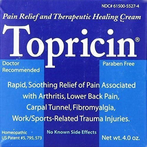 Topricin - Jar, 4 oz ( Multi-Pack) by Topical Biomedics