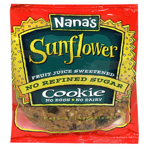 Nana's Oatmeal Sunflower Cookie, 3.5-Ounces (Pack of 12)