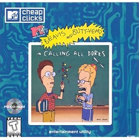 Beavis and Butt-Head in CALLING ALL DORKS ---Jewel Case
