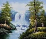 6141Chrp3gL. SL160  Art Reproduction Oil Painting   Landscapes: Bluebird Trail   Classic 20 X 24   Hand Painted Canvas Art Reviews
