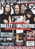 KERRANG MAGAZINE BACK ISSUE #1192 BULLET FOR MY VALENTINE - AFI - TARJA - WEEZER - BOWLING FOR SOUP