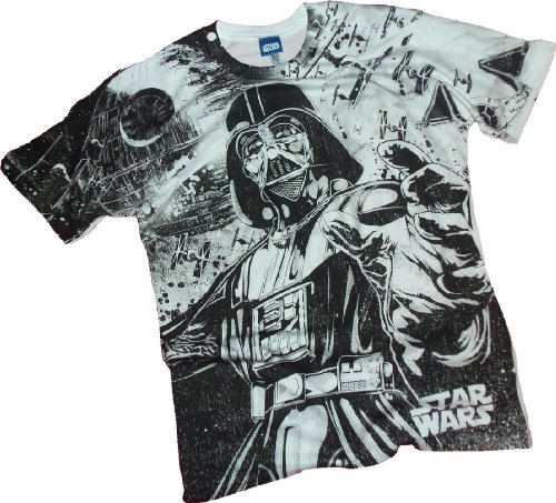  Lord Vader Attack -- Darth Vader All-Over Print -- Star Wars T-Shirt