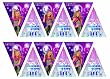 Decofun, Disney Hannah Montana Bunting Self Adhesive Wall Stickers