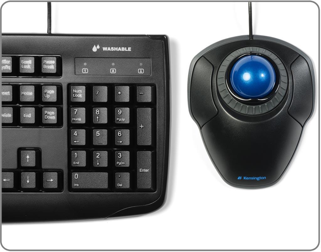 Kensington Orbit Trackball Mouse with Scroll Ring Electronics