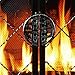 Plow & Hearth Metal Fireplace Screen Celtic Knot Pewter | 38