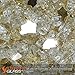 Golden Flame Fire Glass for Fire Pit, 20lb - 1/2