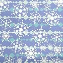 Holiday Snowflake Decorative Paper - Ice