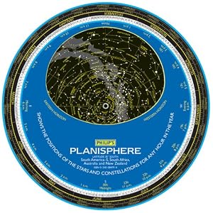 Planisphere: Latitude 35 degrees - Australia, New Zealand, Southern Africa & Southern America: Shows the Position of the Stars and Constellations for Every Night of the Year (Philip's Astronomy)