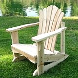 Sanibel Kids Adirondack Rocker - Unfinished