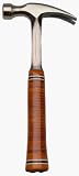 Estwing  E20S 20-ounce Straight Claw Leather Handle Hammer