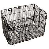 Basil Catania Rear Folding Mesh Basket - Single, Black
