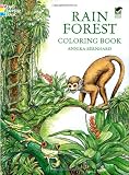 Rain Forest Coloring Book (Dover Nature Coloring Book)