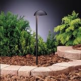 Kichler Lighting 15423BKT Side Mount Eclipse 1 Light 12 Volt Path Spread Light Textured B