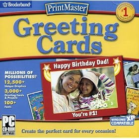 Click here to buy PRINTMASTER GREETING CARDS by Broderbund.