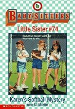 Karen's Softball Mystery (Baby-Sitters Little Sister)