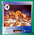 Chris Cummings Horses - Approaching Storm Jigsaw Puzzle 1500pc