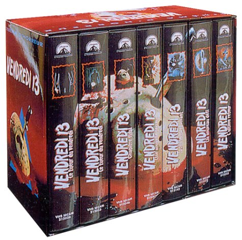 Childrens Toyshop  Vidéo : Vendredi 13 - Coffret 7 VHS : Le Tueur du vendredi 1 / Le Tueur du vendredi 2 / Chapitre final / Une nouvelle terreur / Jason le mort-vivant / Un nouveau défi / L'Ultime retour