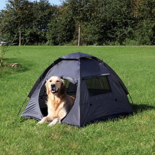 Trixie 39681 Zelt, Nylon, 88 x 72 x 115 cm, grau Preisvergleich
