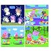 Tomy AquaDraw Mini Mat Peppa Pig Collection 1