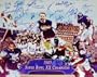 1985 Super Bowl XX Champion Chicago Chicago Bears Team Signed 16x20 Collage Photograph