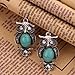 YAZILIND Jewelry Charming Owl Drop Dangle Earrings for Women Vintage