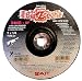 SAIT 22614 Type 27 7-Inch x 1/4-Inch x 5/8-11 8500 Max RPM Z-Tech - Z24R Zirconium Depressed Center Grinding Wheels - 10 Pack