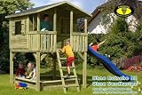 Stelzenhaus Spielhaus Tom aus Holz mit Veranda