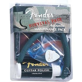 Fender Acoustic Guitar Survival Pack