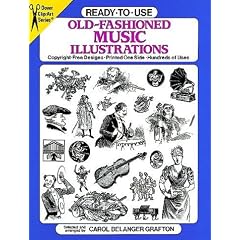 Ready-to-Use Old-Fashioned Music Illustrations (Dover Cliff-Art Series)