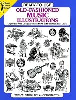 Ready-to-Use Old-Fashioned Music Illustrations (Dover Cliff-Art Series)