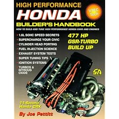 High Performance Honda Builder's Handbook: v. 1 (S-A Design)