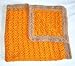 "Sweet Potato Pie"- Handmade Organic Cotton Baby Blanket