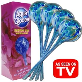 Trademark Global 80-20648, Aqua Globes - Set of Four - As Seen on TV