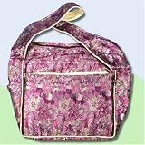 Daffodils Boutique Diaper Bag Burgundy Bold