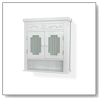 White Bathroom Wall Cabinet