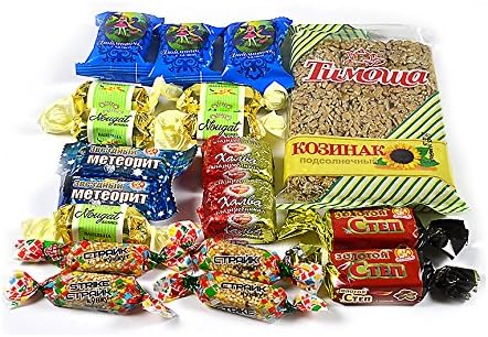Gourmet Russian Chocolate Candy Assortment Oriental, 1 lb/ 0.45 kg