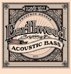 Ernie Ball 2070 Earthwood Phosphor Bronze Acoustic Bass .45 - .95