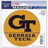 Georgia Tech Yellow Jackets NCAA University Car Magnet
