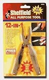 Sheffield 12 IN 1 All Purpose Tool, Satin Finish