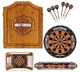 Harley-Davidson® 61995 Bar and Shield Dartboard Cabinet Kit