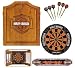 Harley-Davidson&reg; 61995 Bar and Shield Dartboard Cabinet Kit