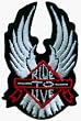 Ride to Live Logo with Wings - Embroidered Iron On or Sew On Patch